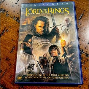 2 DVD’s Lord of the Rings Return of the King and The Two Towers DVD’s
